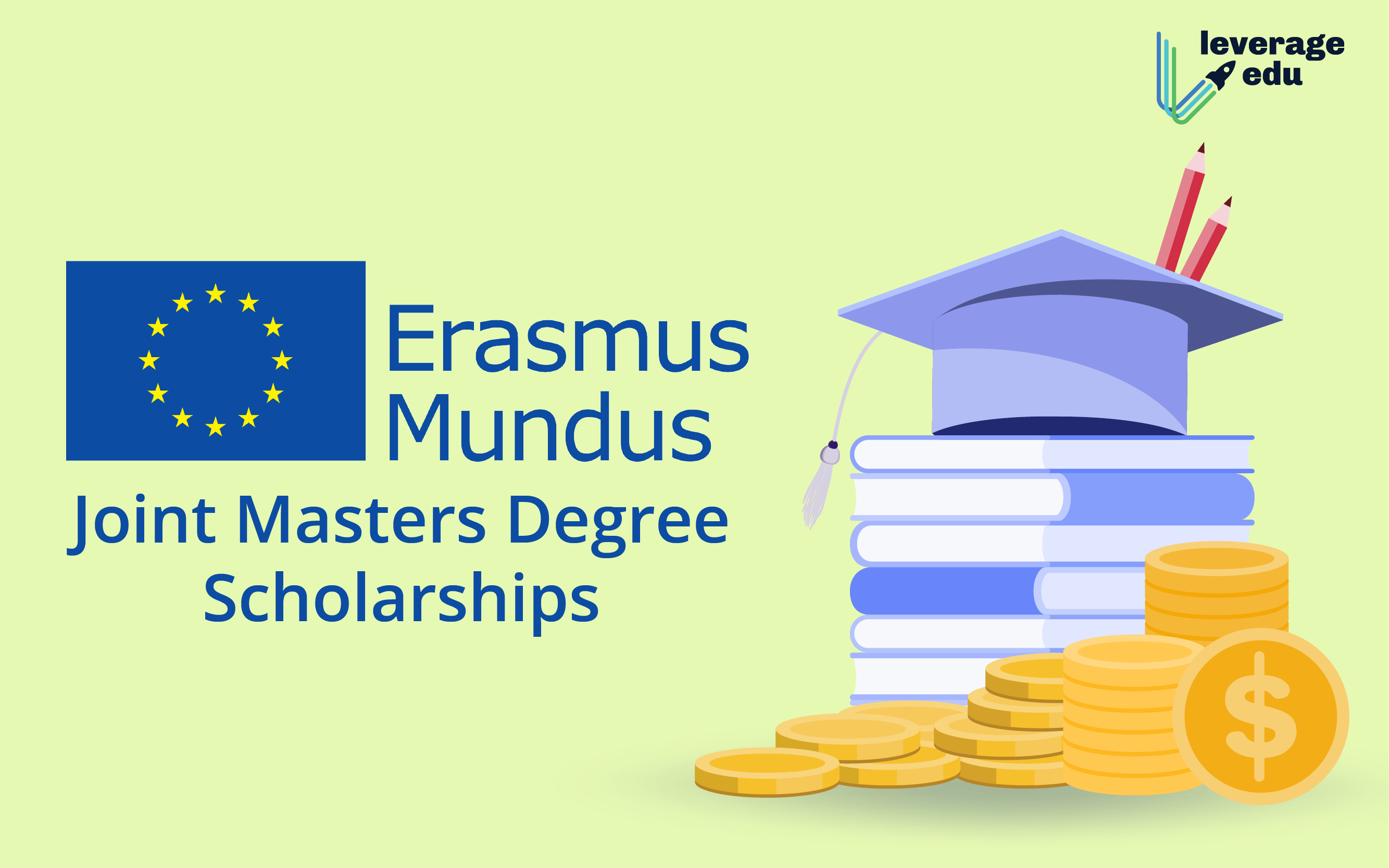 Erasmus mundus joint masters degree scholarship 2021 leverage edu
